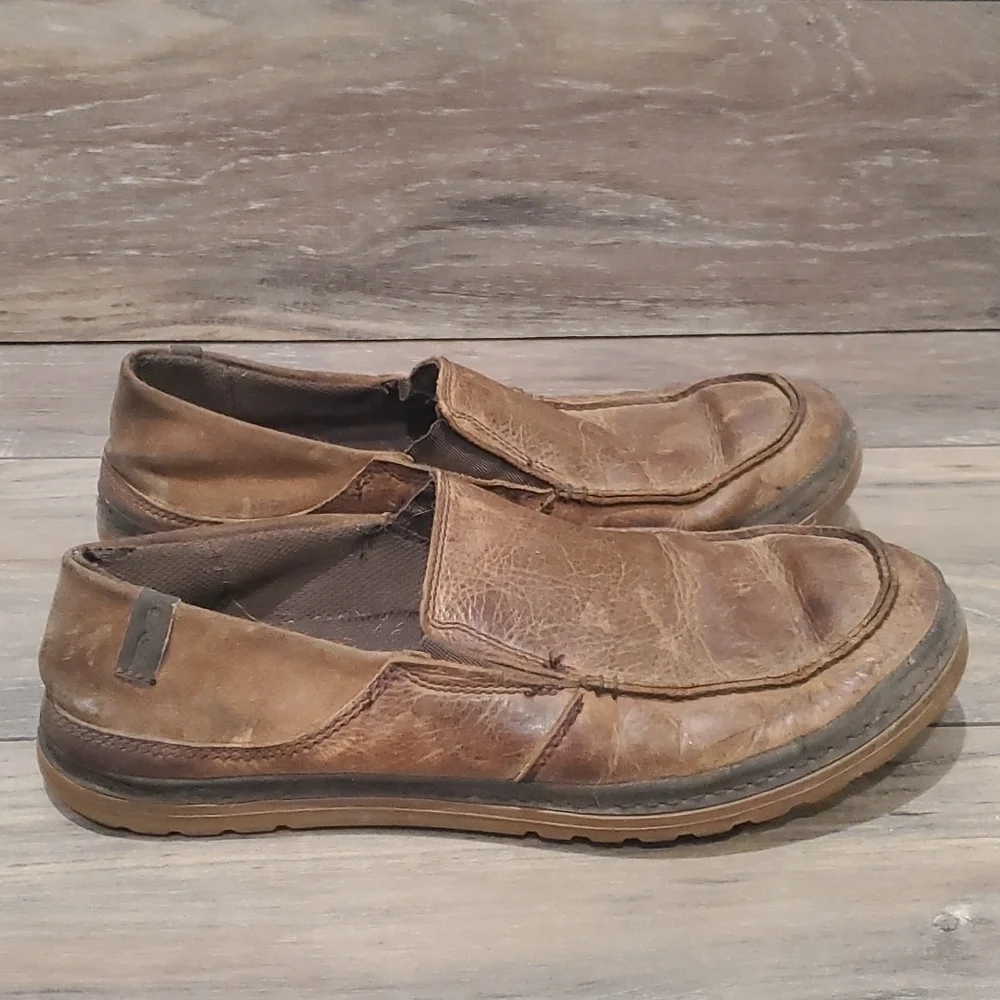 Teva Mens Oxford Loafer boots shoes sz 10